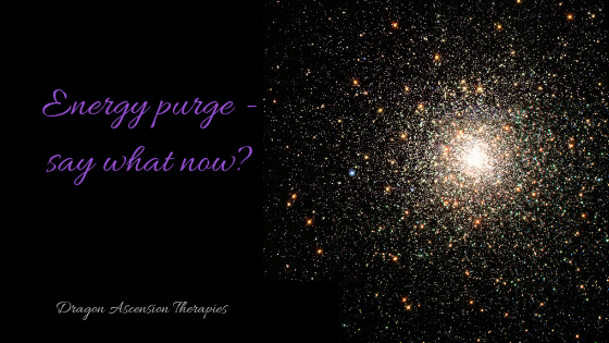 Blog on energy purges and what they are