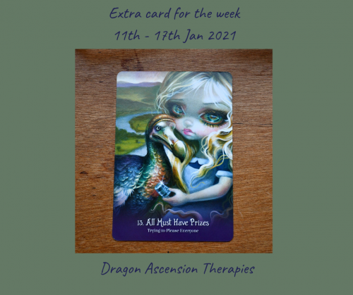 Extra card drawn for 11th to 17th January 2021