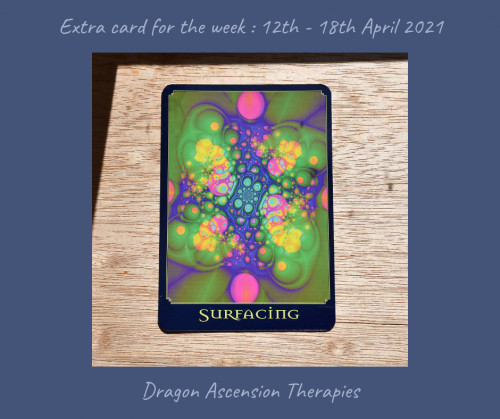 Extra card drawn for the week