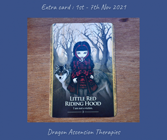 extra card for 1st to 7th November 2021