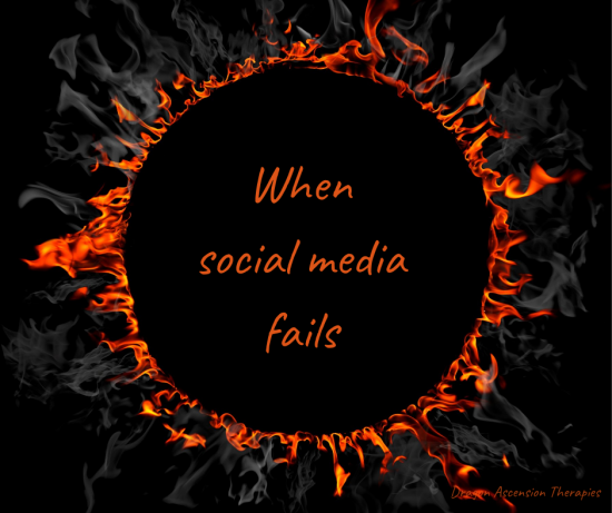 when social media fails