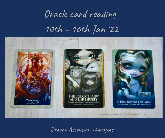 Cards drawn for 10th to 16th January 2022